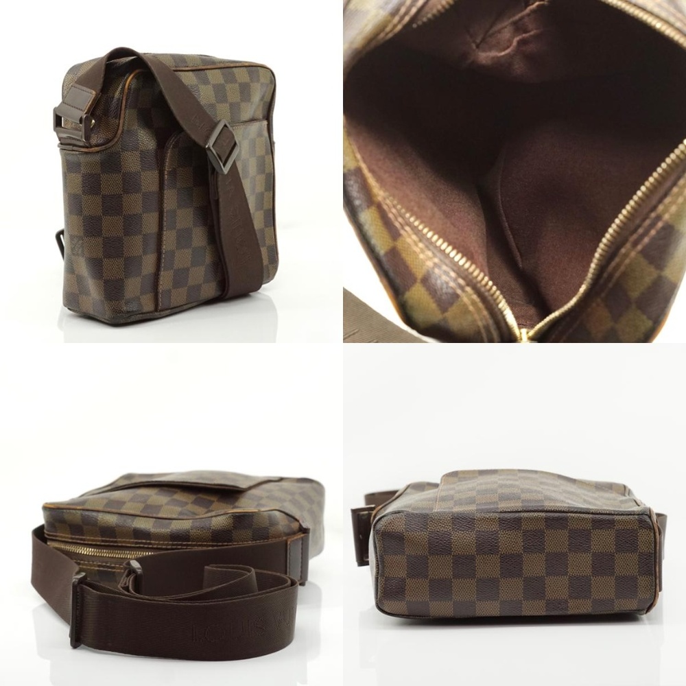 Auth Louis Vuitton Olav Pm Ebene Damier #2577L22 - Picture 4 of 7